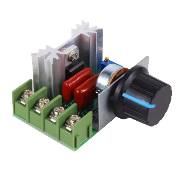 منظم جهد ومُتحكم في سرعة المحرك / 2000W 220V AC Motor Speed Controller Voltage Regulator