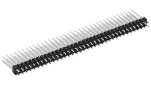رأس دبوس ذكر 2×40، 2.54 مم /  Header 2x40 Pin Male 2.54 mm