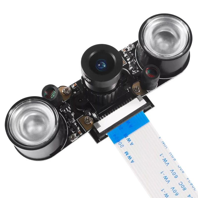 Raspberry pi Infrared Night Vision Camera 4B/3B+ Fillable and Focusable